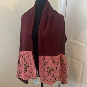 Altea Milano NWT Silk and Wool Scarf